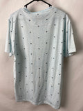Denim flower Mens Shirt Size USA L BNWT