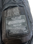 Selected Authentic Leather Mens Jacket Size 180/100A Mens Jacket