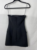 H&M Womens Strapless Dress Sie Eur 34