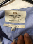 Hawes & Curtis Mens Luxury 2 Ply Cotton Shirt Size 16/37