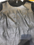 Country Road Womens Leather Front Short Sleeve Top Size L