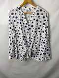 Silver Wishes Womens Top Size 14