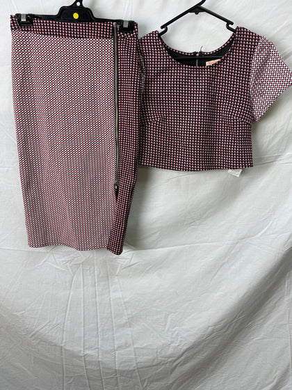 Paint it Red Womens Skirt and Top Size XS