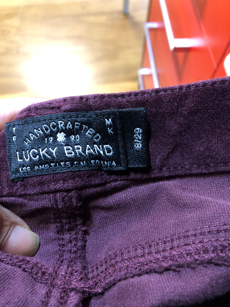 Handcrafted Lucky Brand Womens Pants Size 8/29 – Yesterdays Thrift