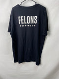 Felons Brewing Co Unisex Top Size XL