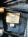 Charles Trywhitt Mens Shirt Size 39/89 cm Slim Fit Non Iron