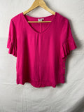 Silver Wishes Womens Top Size 10