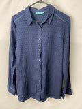 Blue Illusion Womens Top Size S