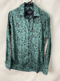 Tarocash Mens Slim Fit Shirt Size S