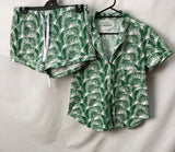 Lauren Curtis Lounge Womens Shorts and Top Size S