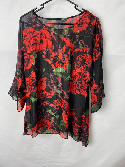 Liz Jordan Womens Top Size S