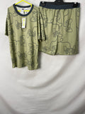 Big W Kids Unisex Pajama Top Size 12 and Shorts Size 14