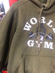 World Gym Mens/Womens Hoodie Size S Made In Prc