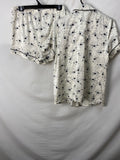 Disney Womens Pajama Top and Pants Size M