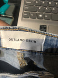 Outland Denim Womens Pants Size 27W 30L