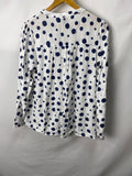 Silver Wishes Womens Top Size 14