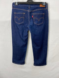 Levis Womens Crop Pants Size 28