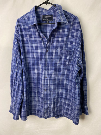 Tweed River Mens Shirt Size 3XL