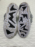 La France Chrome Silver Mist Puma Mens Shoes Size UK 9