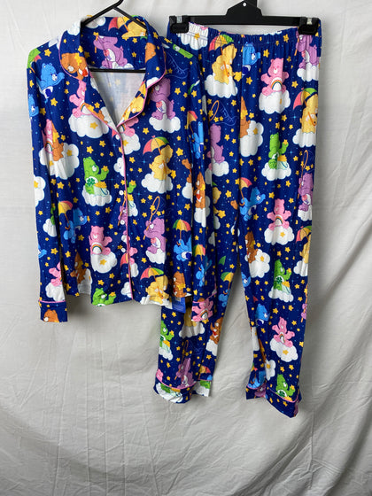 Romwe Womens Pajama Top and Pants Size L