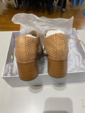 Jo Mercer Womens Mid Heel Leather Shoes Size 41 New With Box