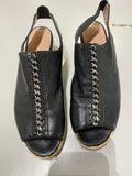 Stuart Weitzman Womens Leather Shoes Size 40 Made In spain