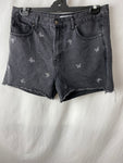 Khaki Blue Womens Shorts Size 13/31