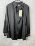 Sacha Drake Womens Bernice Blouse Black Size 16 BNWT RRP $229