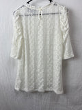 Decjuba Womens Lace Top Size M