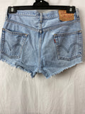 Levi Relaxed Fit Womens Denim Shorts Size W31 L30