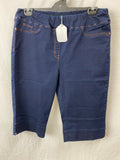 Blue Illusion Womans Shorts Size 2L BNWT