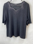 Chic Fleur Womens Top Size M/L