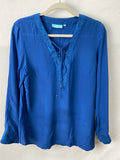 Blue Illusion Womens Top Size M