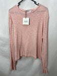 Atmos & Here Womens Frill Cuff Top Size 16 BNWT