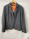Luisa Cerano Womens Jacket Size USA 16