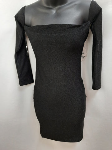 Baby Boo Womens Black Sparkle Dress Size S BNWT