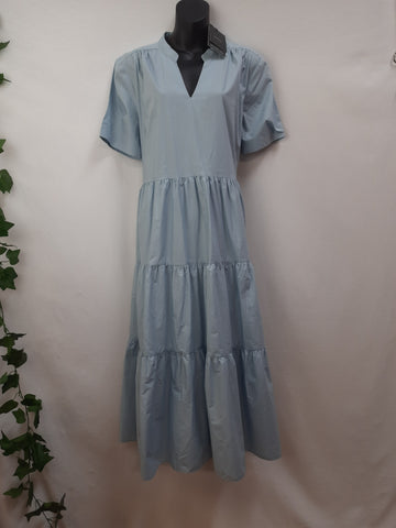 Basque Womens Organic Cotton Dress Size 14 Bnwt