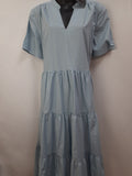 Basque Womens Organic Cotton Dress Size 14 Bnwt