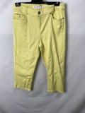 Image for Blue Grae Denim Womens Crop Pants Size 12