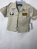 BNWT Little Baron JR Sandiego Zoo keeper Baby Boys/Girls Shirt+Shorts Size 18M