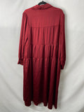 Image for Brave and True Womens Cabernet Satin Dress Size S BNWT