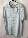 Denim flower Mens Shirt Size USA L BNWT