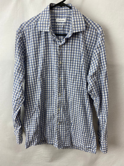 Image for Calvin Klein Mens  Slim Fit Shirt Size 40/86