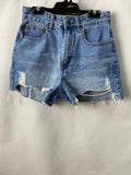 Image for Cotton on Womens High Rise Ripped Shorts Size 6