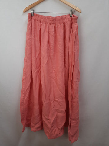 Country Road Womens Linen & Viscose Blend Skirt Size 14