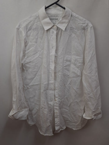 Country Road Womens Organic French Linen Shirt Size 8