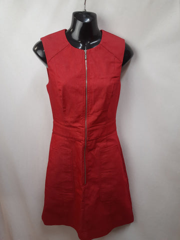 Cue Womens Cotton Blend Dress Size 8