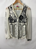 Save the Queen Womens Cardigan Size M