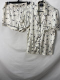 Disney Womens Pajama Top and Pants Size M