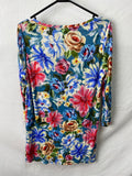 Blue Illusion Womens Top Size S